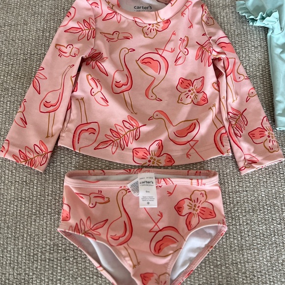 Carter’s 9 month old swim suit/rash guard - Picture 3 of 8